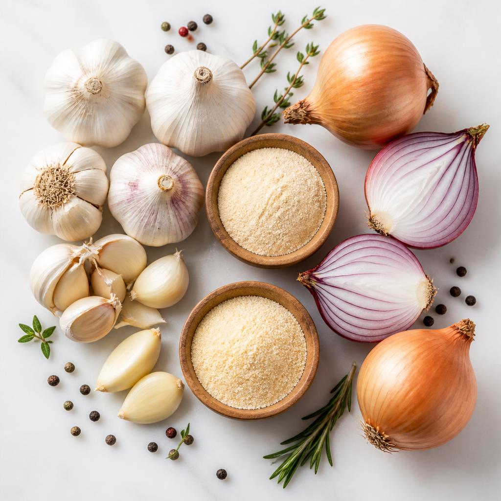 Garlic and Onion