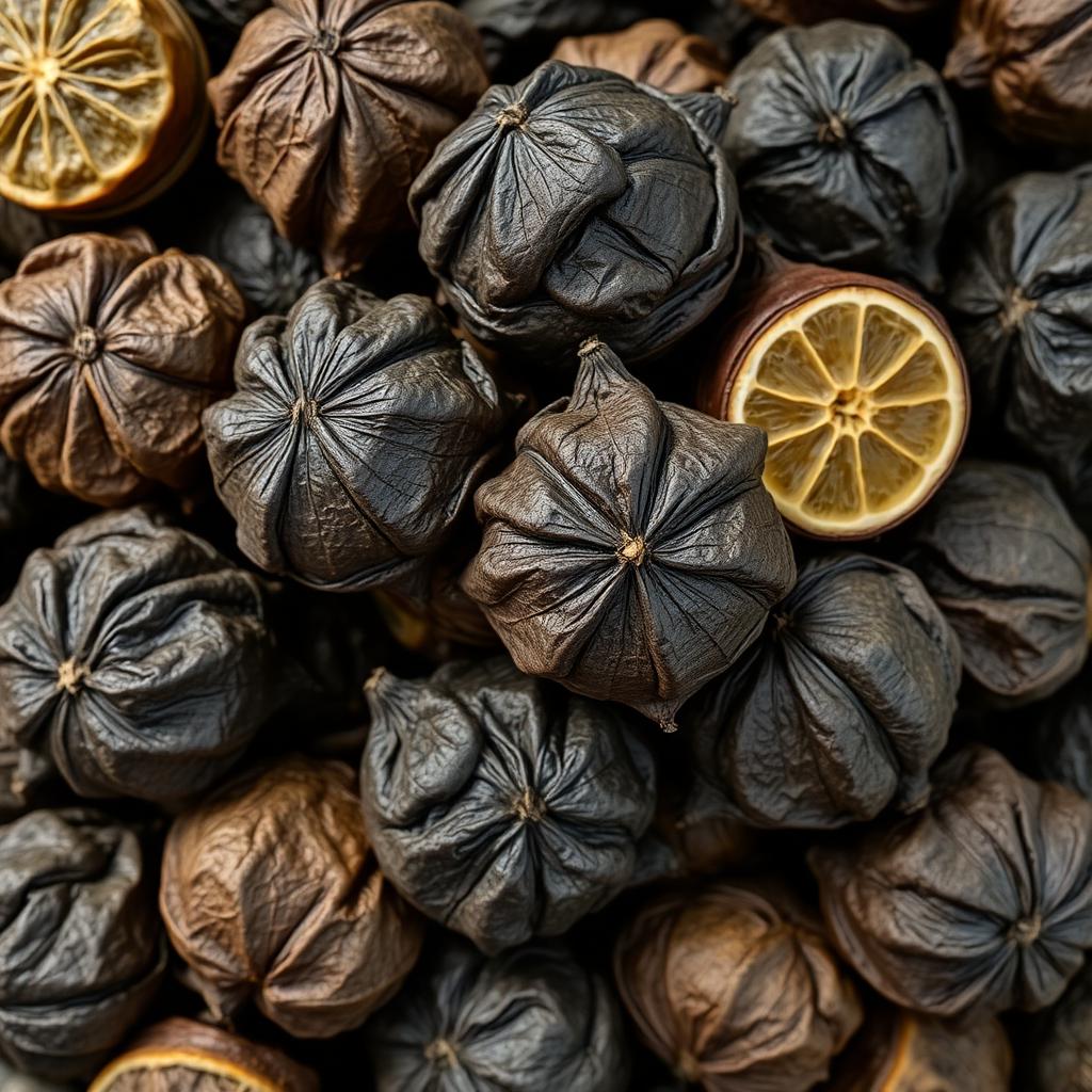Dried Lemon — Black (Loomi)